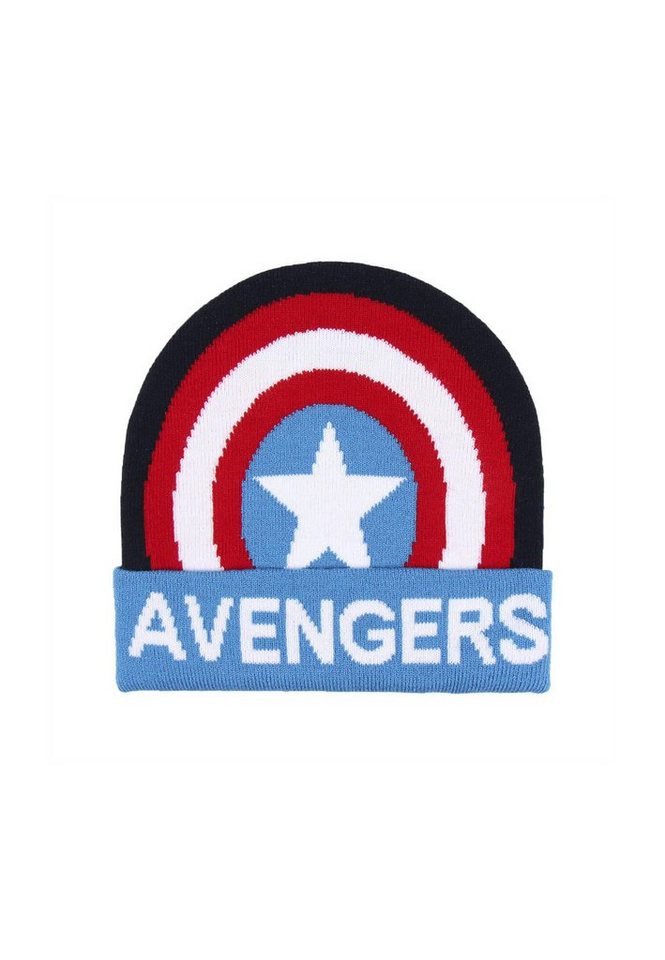 The AVENGERS Beanie Kinder Jungen Strickmützte Winter-Beanie-Mütze von The AVENGERS