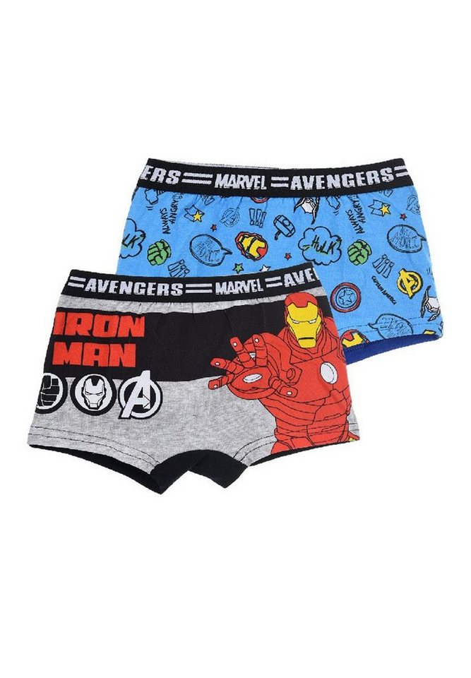 The AVENGERS Boxershorts Kinder Jungen Unterhosen Pants (2-St) von The AVENGERS