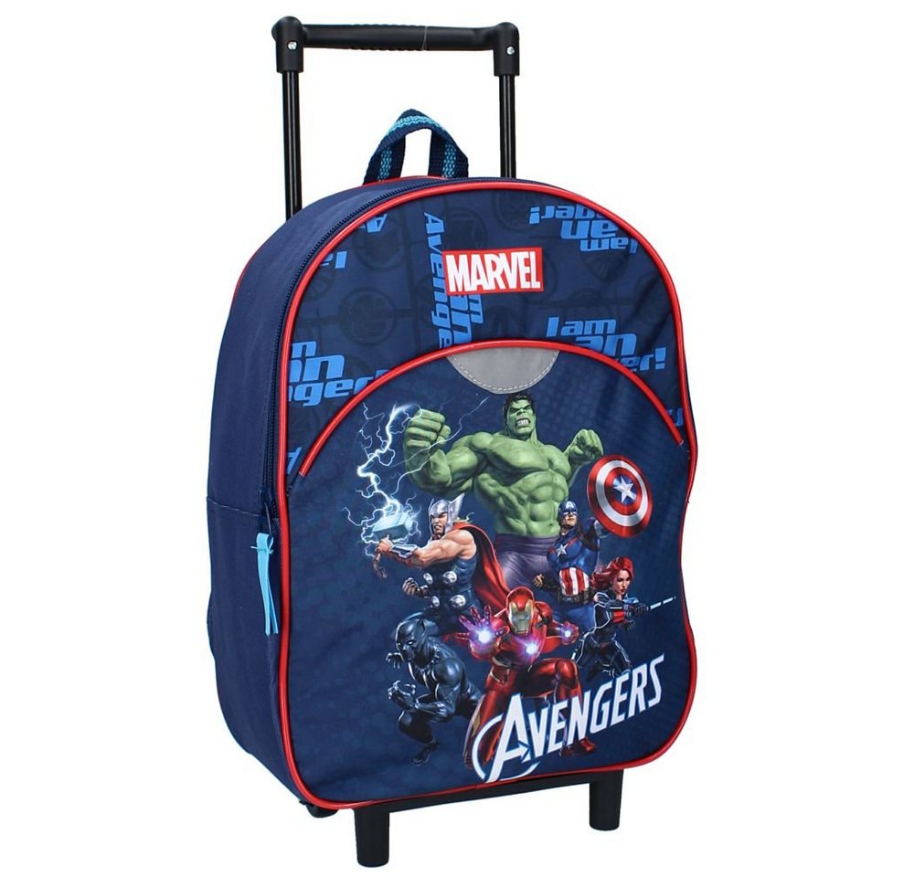 The AVENGERS Kinderrucksack Kinder Trolley Rucksack Marvel Avengers 33 x 25 x 12 cm von The AVENGERS