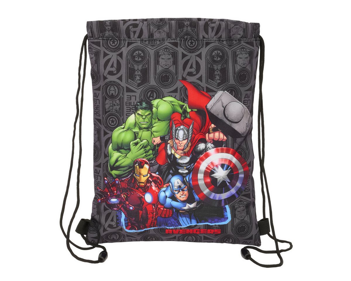 The AVENGERS Rucksack Rucksacktasche mit Bändern The Avengers Vendetta Schwarz 26 x 34 x 1 c The AVENGERS Rucksack Rucksacktasche mit Bändern The Avengers Vendetta Schwarz 26 x 34 x 1 c von The AVENGERS