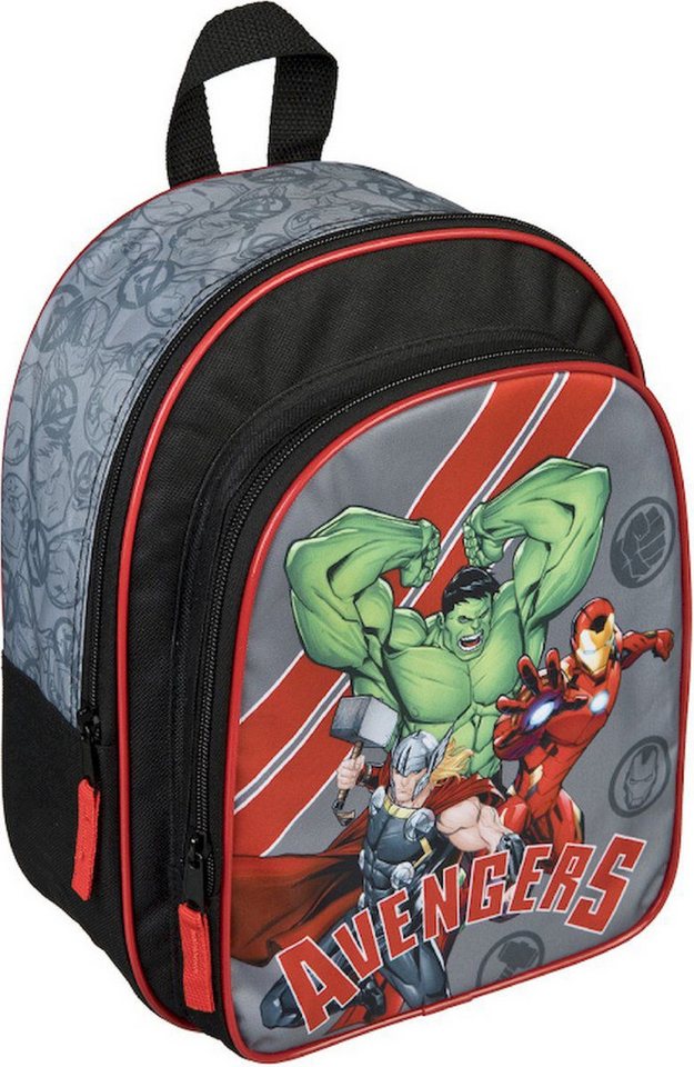 The AVENGERS Schulrucksack Schulranzen Praktischer und trendiger Rucksack für den Schulalltag von The AVENGERS