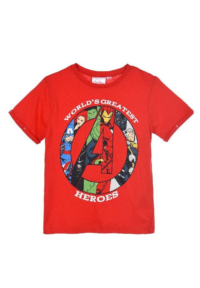 The AVENGERS T-Shirt Kinder Shirt Captain America Ironman Thor Hulk von The AVENGERS