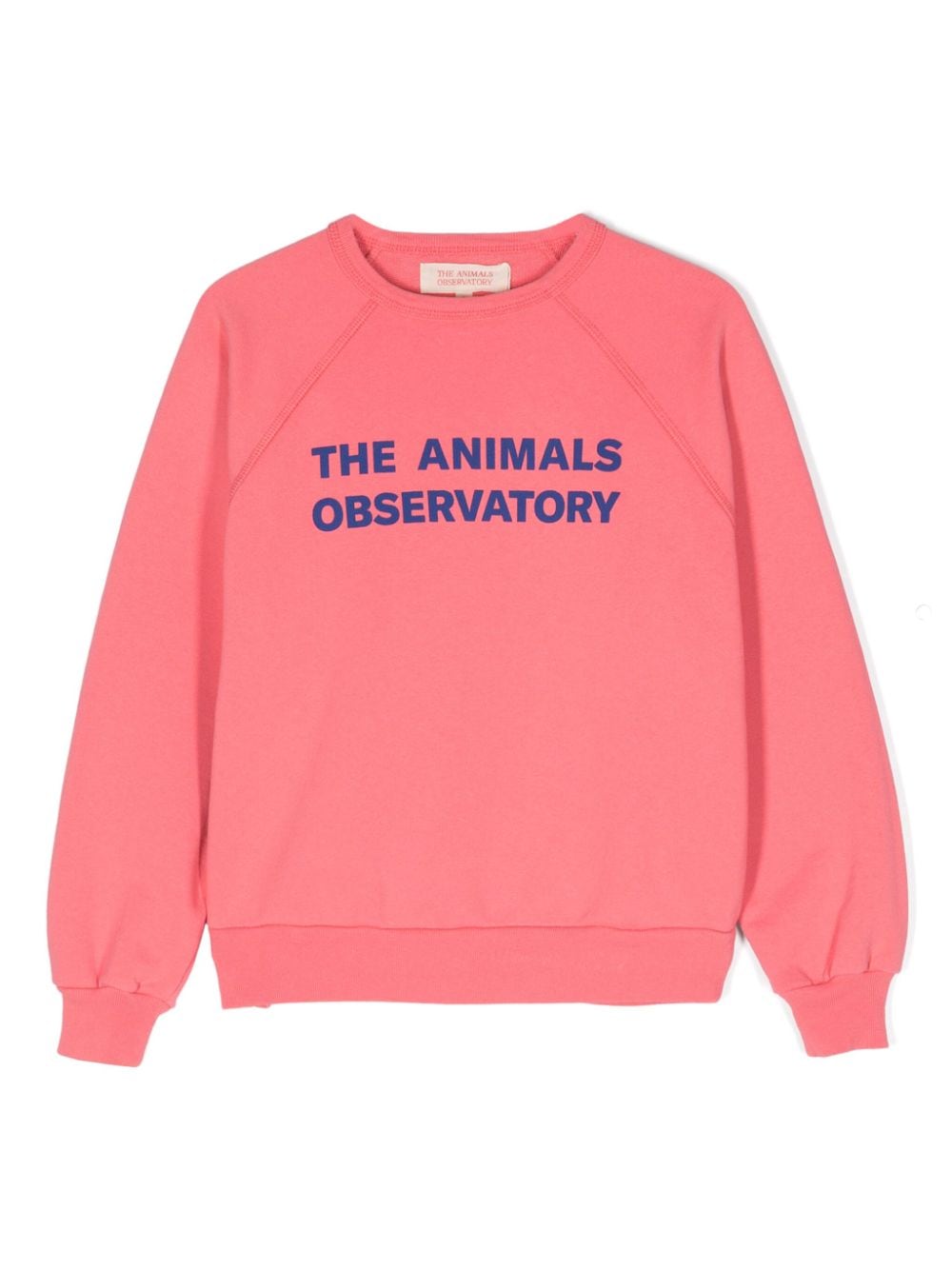The Animals Observatory Sweatshirt mit Logo-Print - Rosa von The Animals Observatory