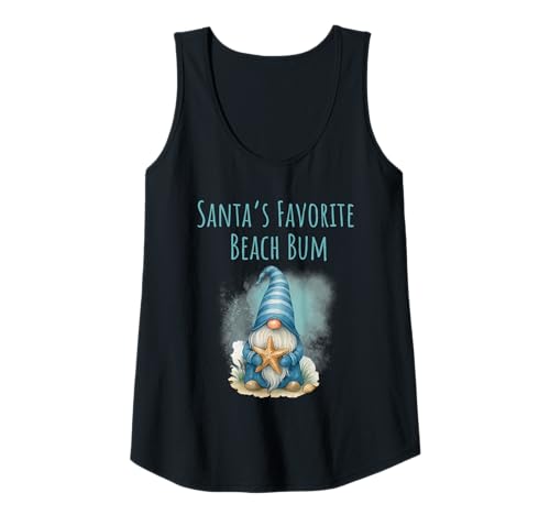Damen Lustiger Weihnachtswichtel des Weihnachtsmanns Tank Top Damen Lustiger Weihnachtswichtel des Weihnachtsmanns Tank Top von The Aqua Cottage