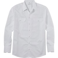 The Archive Shirt, relaxed fit, Weiß, Reverskragen, S von The Archive Shirt