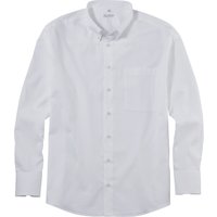 The Archive Shirt, relaxed fit, Weiß, Streifen, Button-down, S von The Archive Shirt