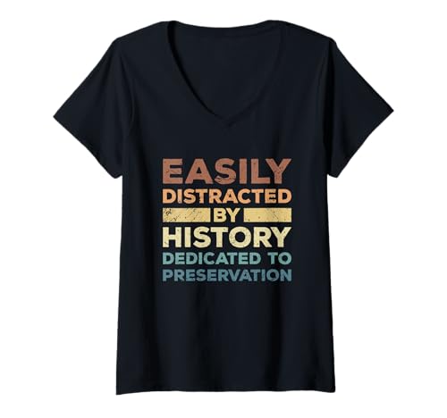 Damen Archivist Job Funny Archives Witz Archivarbeit T-Shirt mit V-Ausschnitt Damen Archivist Job Funny Archives Witz Archivarbeit T-Shirt mit V-Ausschnitt von The Archivist Library Designs