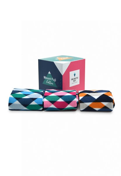 The Arctic Bay Mount Fuji Edition - 3 Paar Socken von The Arctic Bay