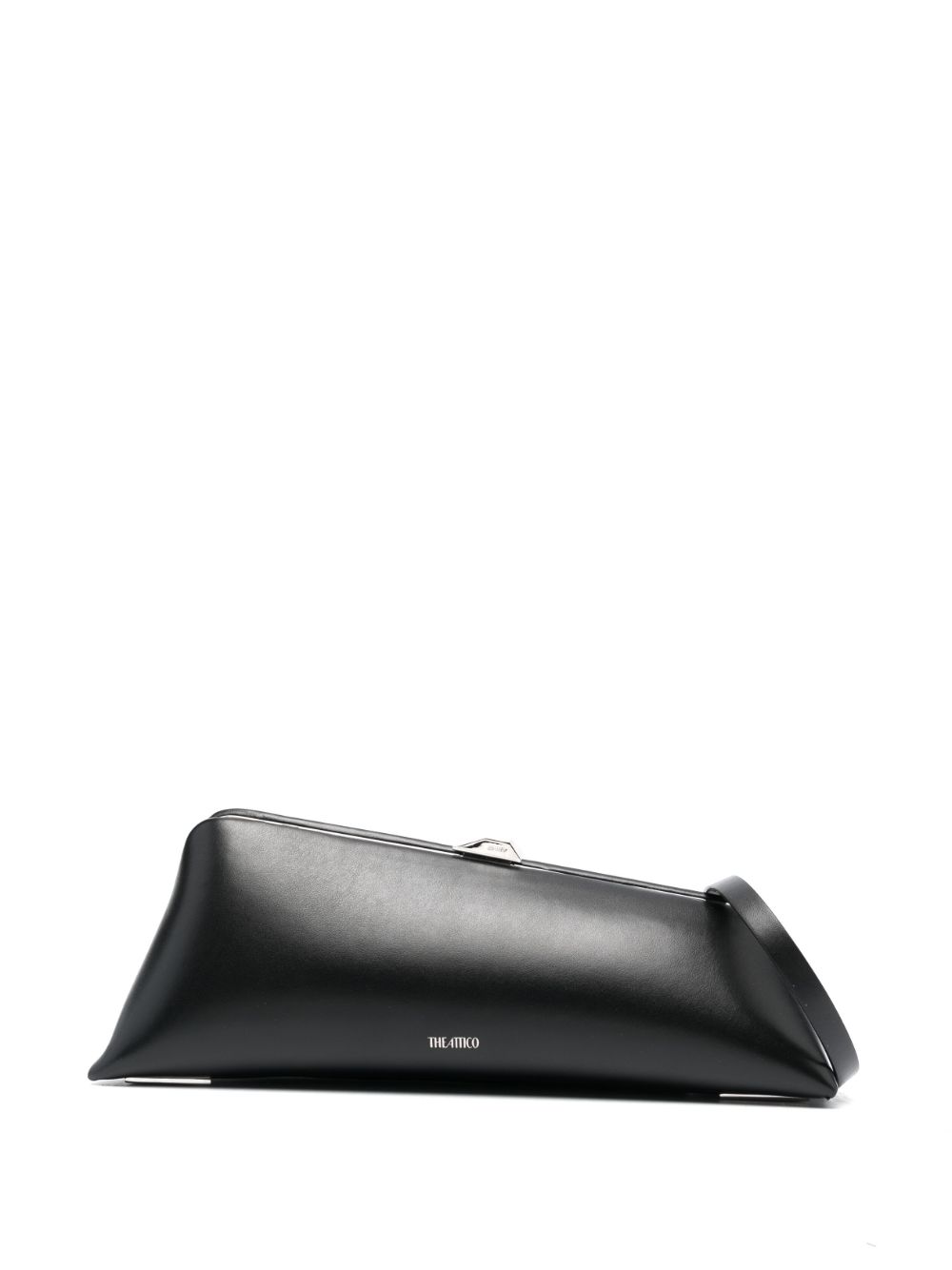 The Attico Clutch mit Logo-Print - Schwarz von The Attico