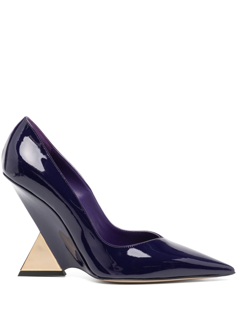 The Attico Cheope Pumps 110mm - Violett von The Attico