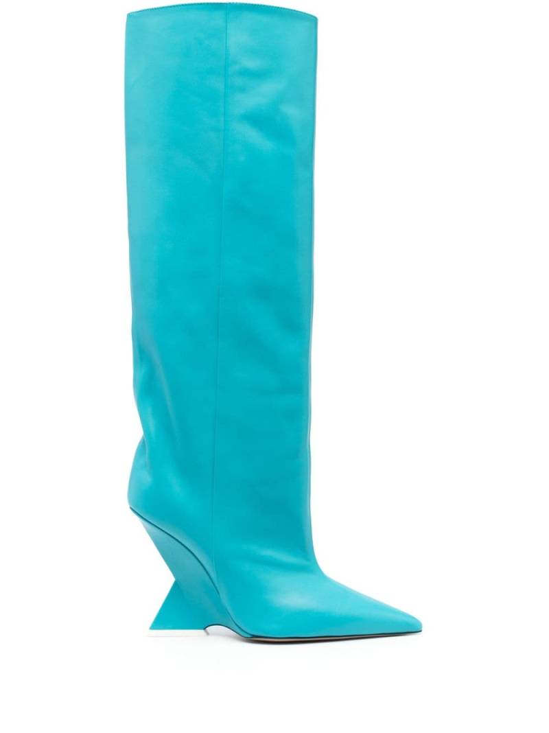 The Attico Cheope Stiefel 105mm - Blau von The Attico