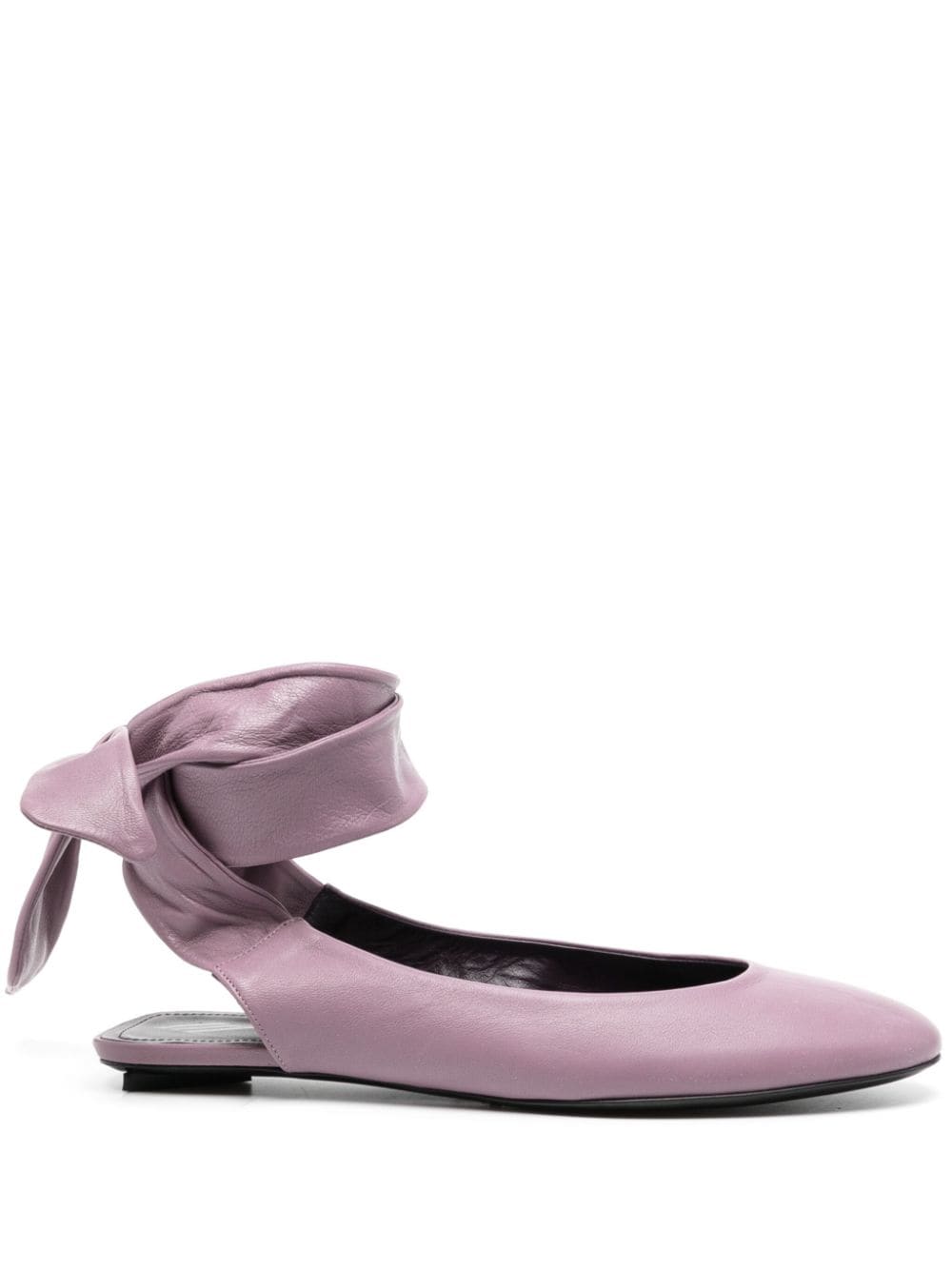 The Attico Cloe Ballerinas - Violett von The Attico