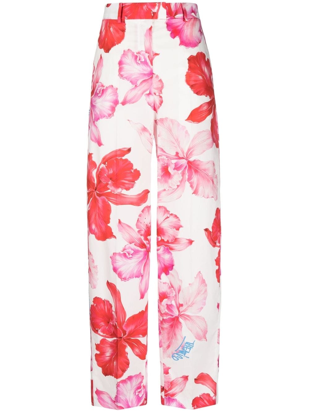 The Attico Tapered-Hose mit Print - Rosa von The Attico