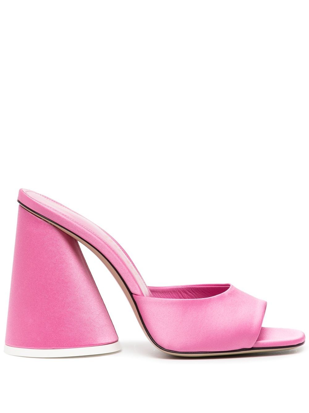 The Attico Luz Mules 105mm - Rosa von The Attico