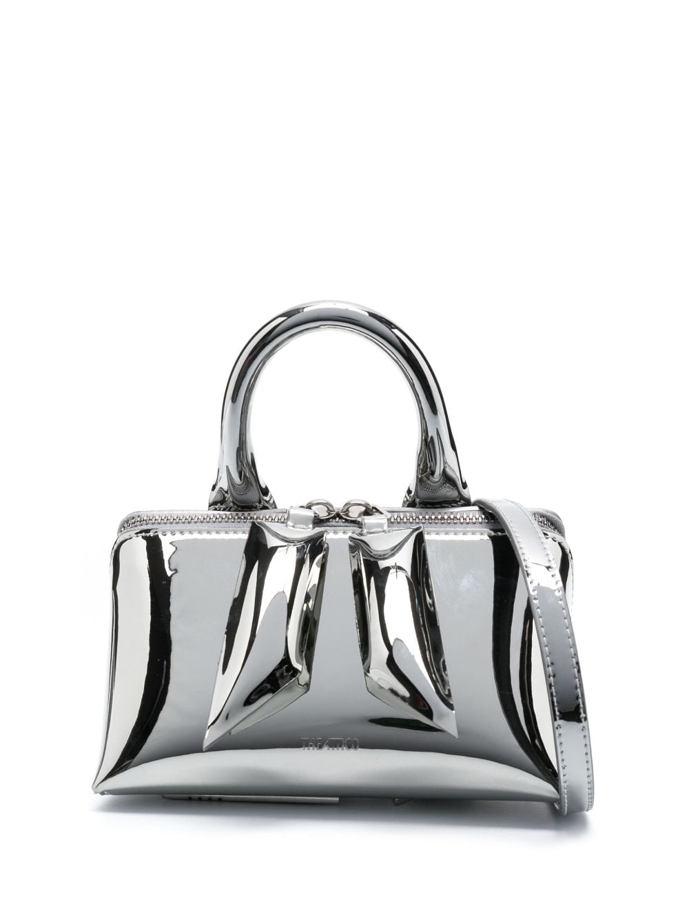 The Attico Mini Friday Handtasche - Silber von The Attico