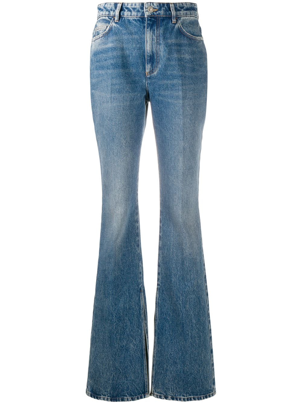 The Attico Bootcut-Jeans mit hohem Bund - Blau von The Attico