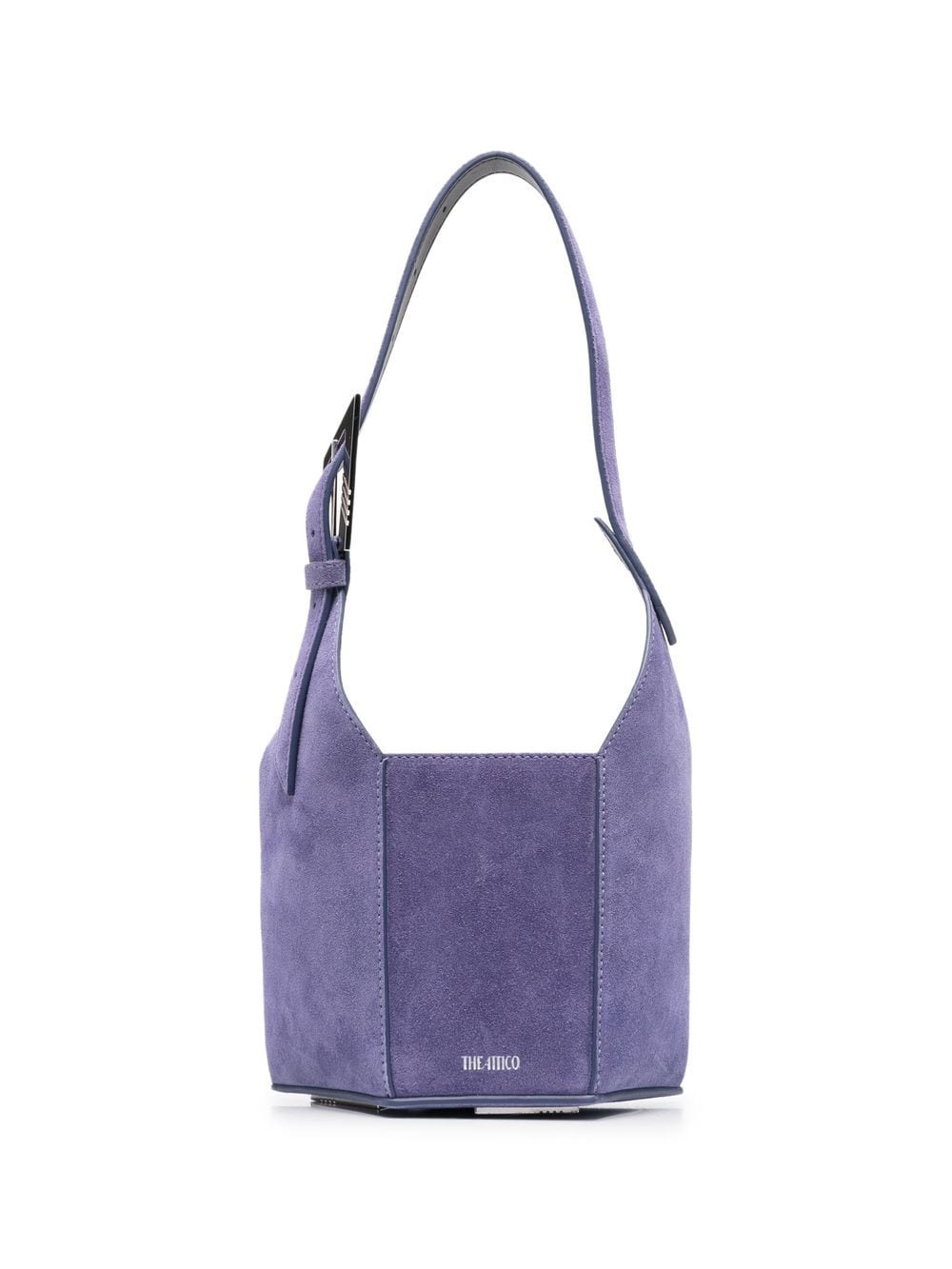 The Attico Handtasche mit Logo - Violett von The Attico