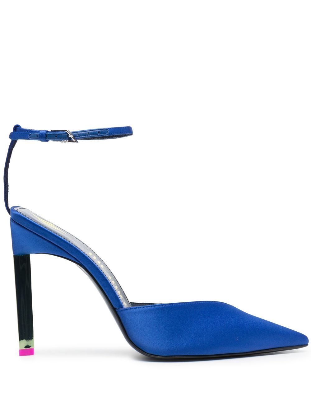 The Attico Spitze Stiletto-Pumps - Blau von The Attico