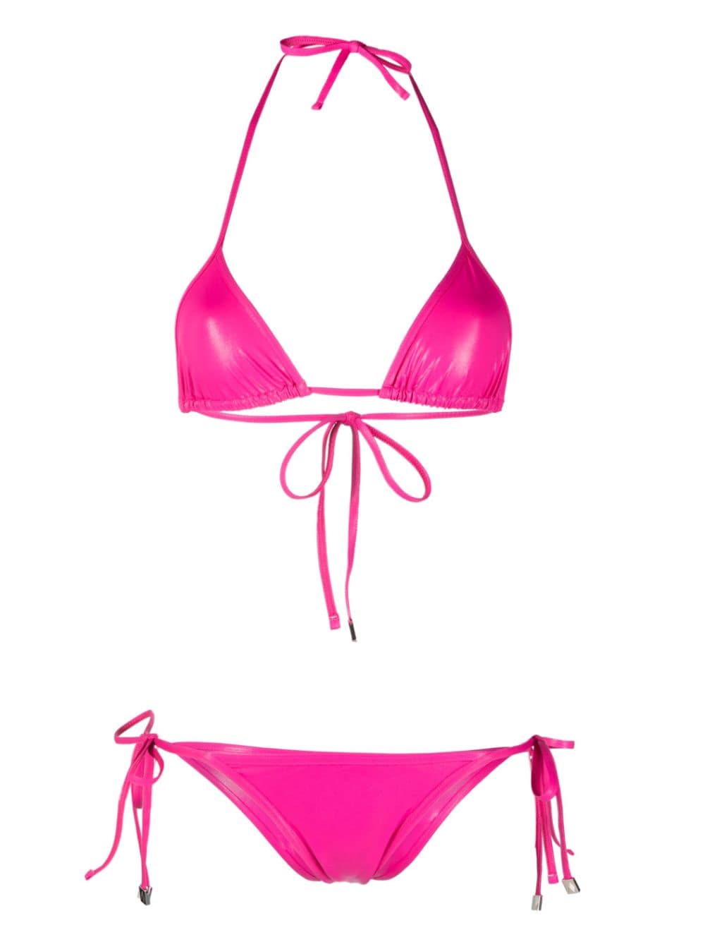 The Attico Triangel-Bikini - Rosa von The Attico