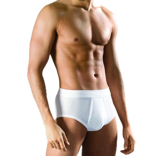 The Bakis 6 Herren weiße Baumwolle Slip - Feinripp, Groesse: 9 von The Bakis