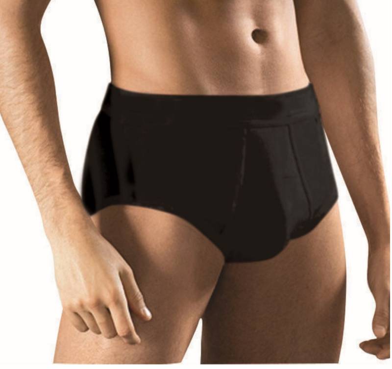 The Bakis Slip 6 Stück Herren Slips Unterhosen mit Eingriff Schwarz (Packun,Spar-Set, 6-St., 6er-Pack) Feinripp Premium Qualität-A003 von The Bakis