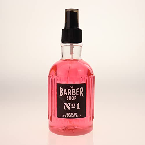 The Barber Shop No.1 Eau de Cologne Spray Herren 250ml | after shave herren | Duftwasser | Rasierwasser Männer | Barber Herrendüfte | Bodyspray - Barbershop - Friseur Kolonya | Frisch & Würzig von The Barber Shop