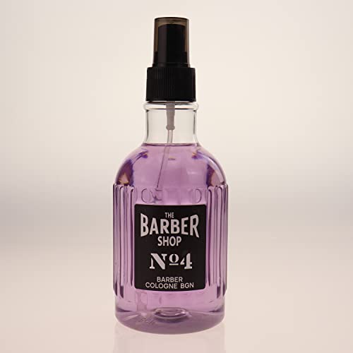 The Barber Shop No.4 Eau de Cologne Spray 250ml | after shave herren | Duftwasser | Rasierwasser Männer | Barber Herrendüfte | Bodyspray - Barbershop - Friseur Kolonya - Frisch & Orientalisch von The Barber Shop