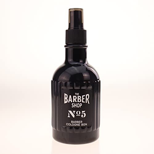 The Barber Shop No.5 Eau de Cologne Spray 250ml | after shave herren | Duftwasser | Rasierwasser Männer | Barber Herrendüfte | Bodyspray - Barbershop - Friseur Kolonya - Frisch & Aromatisch von The Barber Shop