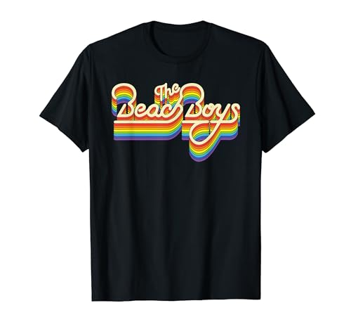 Ripple-Logo in Regenbogenfarben von Beach Boys T-Shirt von The Beach Boys