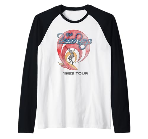 Die Beach Boys 1983 Tour: Klassische Rock'n'Roll-Ikone Raglan von The Beach Boys