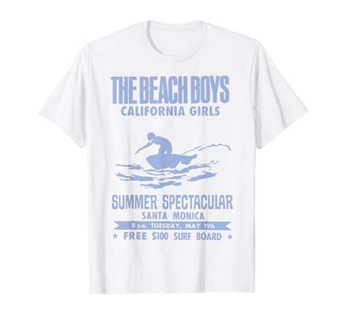 Offizielles Beach Boys California Girls White T-Shirt von The Beach Boys