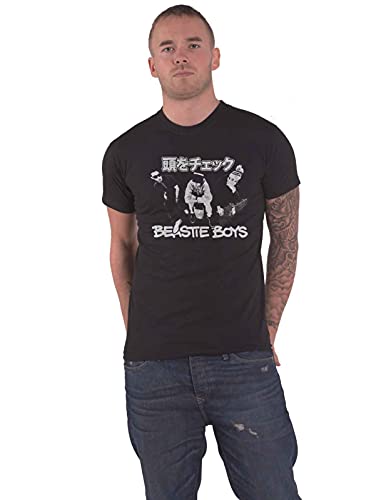The Beastie Boys T Shirt Hello Nasty Band Logo Nue offiziell Herren Schwarz L von The Beastie Boys