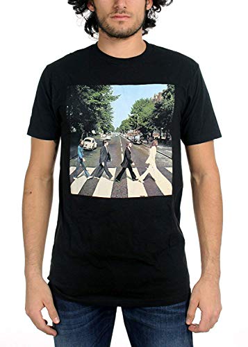 Beatles, The - - Herren Abbey Road T-Shirt in Schwarz, Medium, Black von Bravado