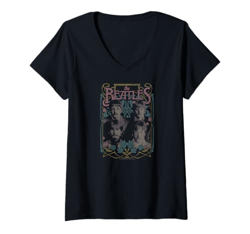 Damen Die Beatles - Alles was du brauchst T-Shirt mit V-Ausschnitt Damen Die Beatles - Alles was du brauchst T-Shirt mit V-Ausschnitt von The Beatles