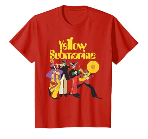 Kinder The Beatles Gelbes U-Boot-Armband T-Shirt von The Beatles