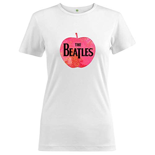 T-Shirt # Xl White Femmina # Apple Logo von The Beatles