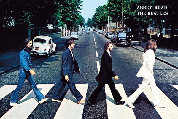 The Beatles Abbey Road Poster multicolor von The Beatles