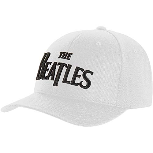 The Beatles Baseballcap Drop T Logo weiß von The Beatles