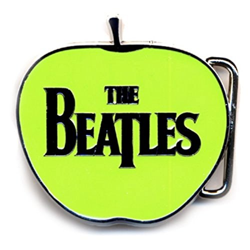 The Beatles Gürtelschnalle Classic Apple Shaped Band Logo Nue offiziell Metal One Size von The Beatles