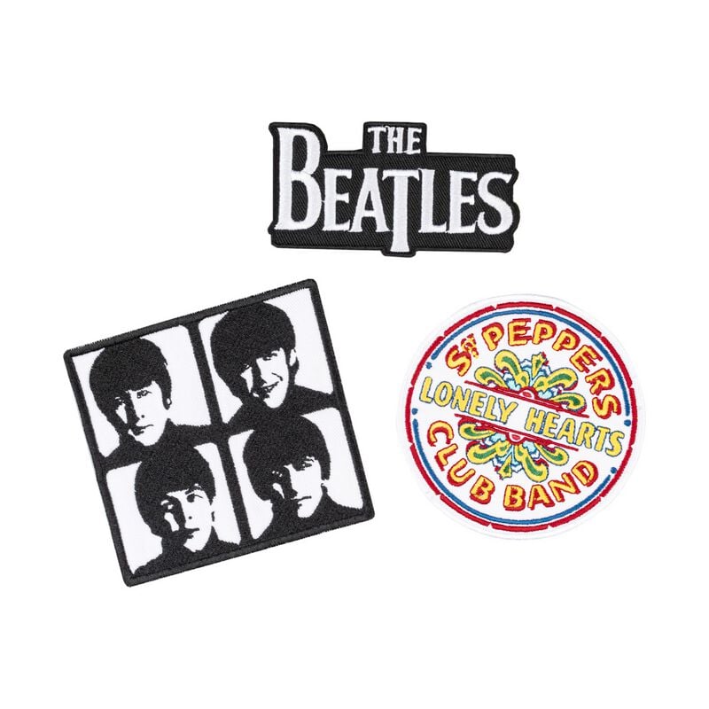 The Beatles Patch - Patches 3-er Set The Beatles   - Lizenziertes Merchandise! von The Beatles