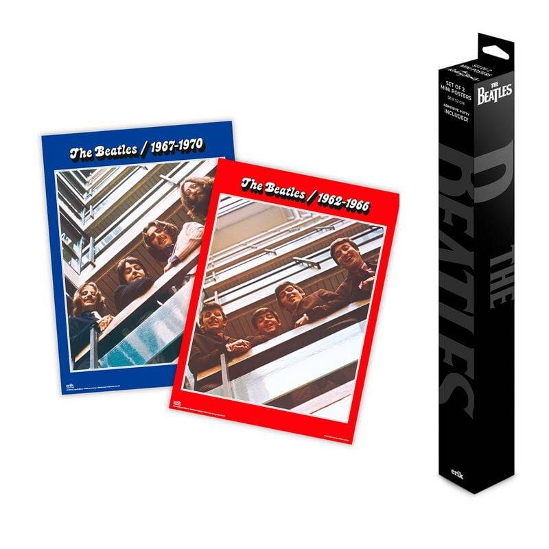 The Beatles Set Mini Poster The Beatles Poster multicolor von The Beatles