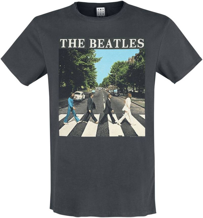 The Beatles T-Shirt - Amplified Collection - Abbey Road - S bis 3XL - für Männer - Größe 3XL - charcoal  - Lizenziertes Merchandise! von The Beatles