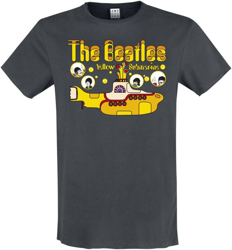 The Beatles T-Shirt - Amplified Collection - Yellow Submarine Bubbles - S bis XXL - für Männer - Größe M - charcoal  - Lizenziertes Merchandise! von The Beatles