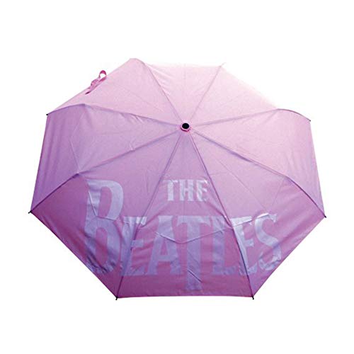 The Beatles Umbrella Drop T Logo -- Pink von The Beatles