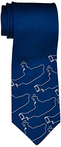 The Beatles Unisex-Krawatte, Gelb Gr. One size, blau von The Beatles