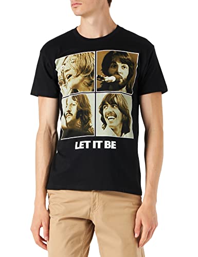 Unknown Herren T-Shirt, Gr. L, Schwarz von The Beatles