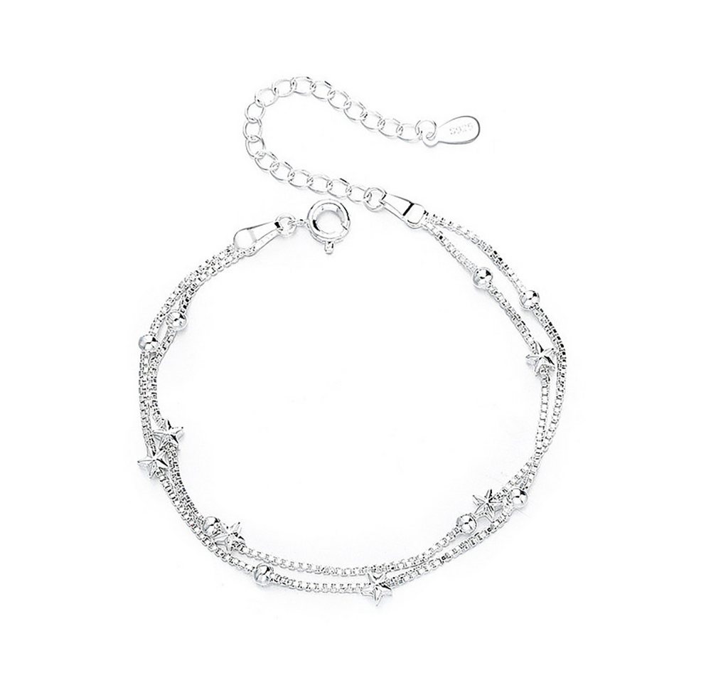 The Beauty House Armband Damen Doppelarmband mit Stern von The Beauty House