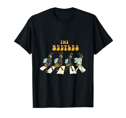 The Beetles Bienen - Lustiges Bienen Imker Honig Flüsterer T-Shirt - Schwarz - Kurzarm - Unisex-Erwachsene - Klein - US 38 - Klassische Passform - Retro - Cartoon - Männer - T-Shirt The Beetles Bienen - Lustiges Bienen Imker Honig Flüsterer T-Shirt - Schwarz - Kurzarm - Unisex-Erwachsene - Klein - US 38 - Klassische Passform - Retro - Cartoon - Männer - T-Shirt von The Beetles Bienen