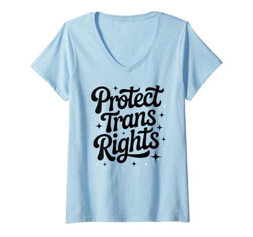 Damen Schützen Sie das Leben von Transgendern - Trans LGBT Pride Ally T-Shirt mit V-Ausschnitt Damen Schützen Sie das Leben von Transgendern - Trans LGBT Pride Ally T-Shirt mit V-Ausschnitt von The Best Pride Merch
