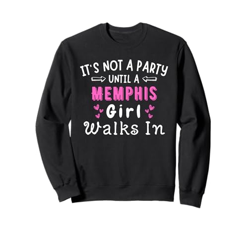 Party Memphis Girl geht in Tennessee Southern Pride spazieren Sweatshirt Party Memphis Girl geht in Tennessee Southern Pride spazieren Sweatshirt von The Best Tennessee Designs